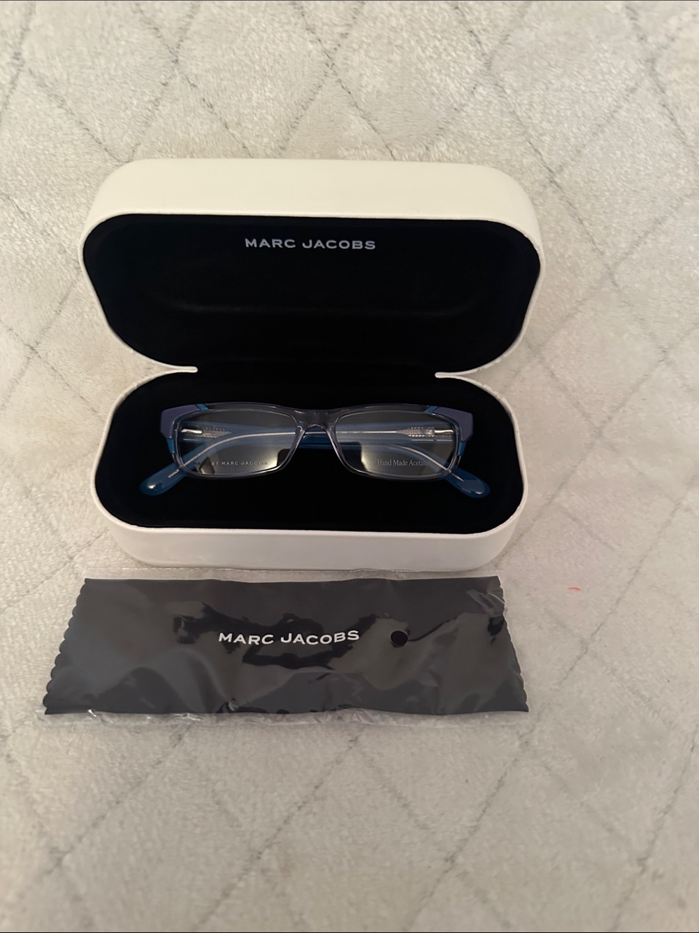 Marc Jacobs Blue Rectangular Women’s Glasses-NWOT